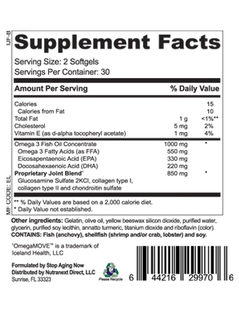 Joint Relief Formula, 60 Softgels