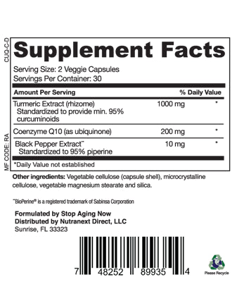 CUR-Q10 ULTRA Complex, 60 Softgels