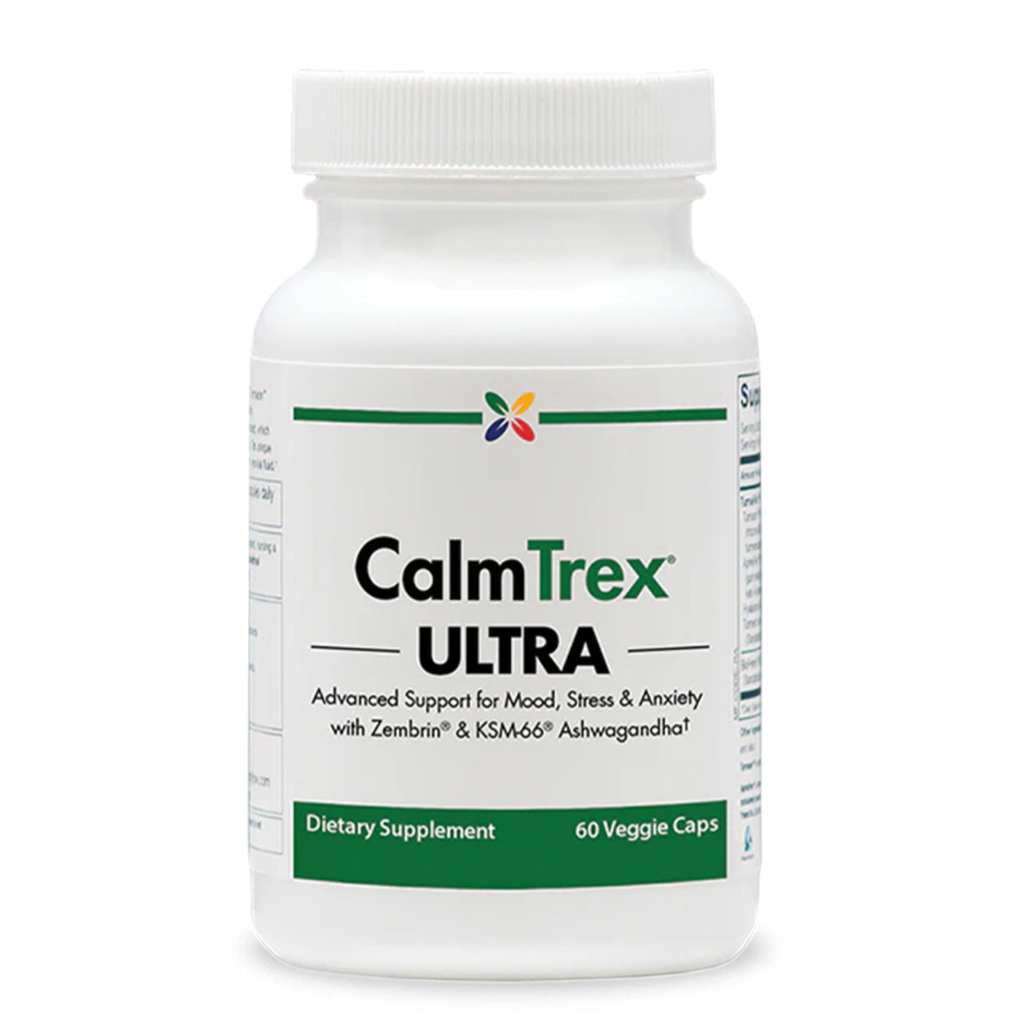 CalmTrex® ULTRA Stress Support, 60 Vegetarian Capsules