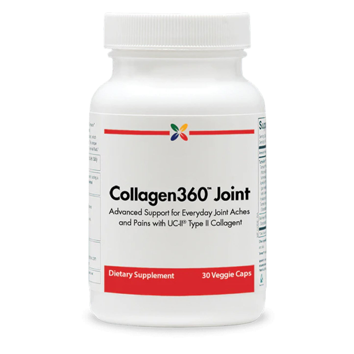 Collagen360™ Joint with UC-II® + Hyaluronic Acid, 30 Vegetarian Capsules