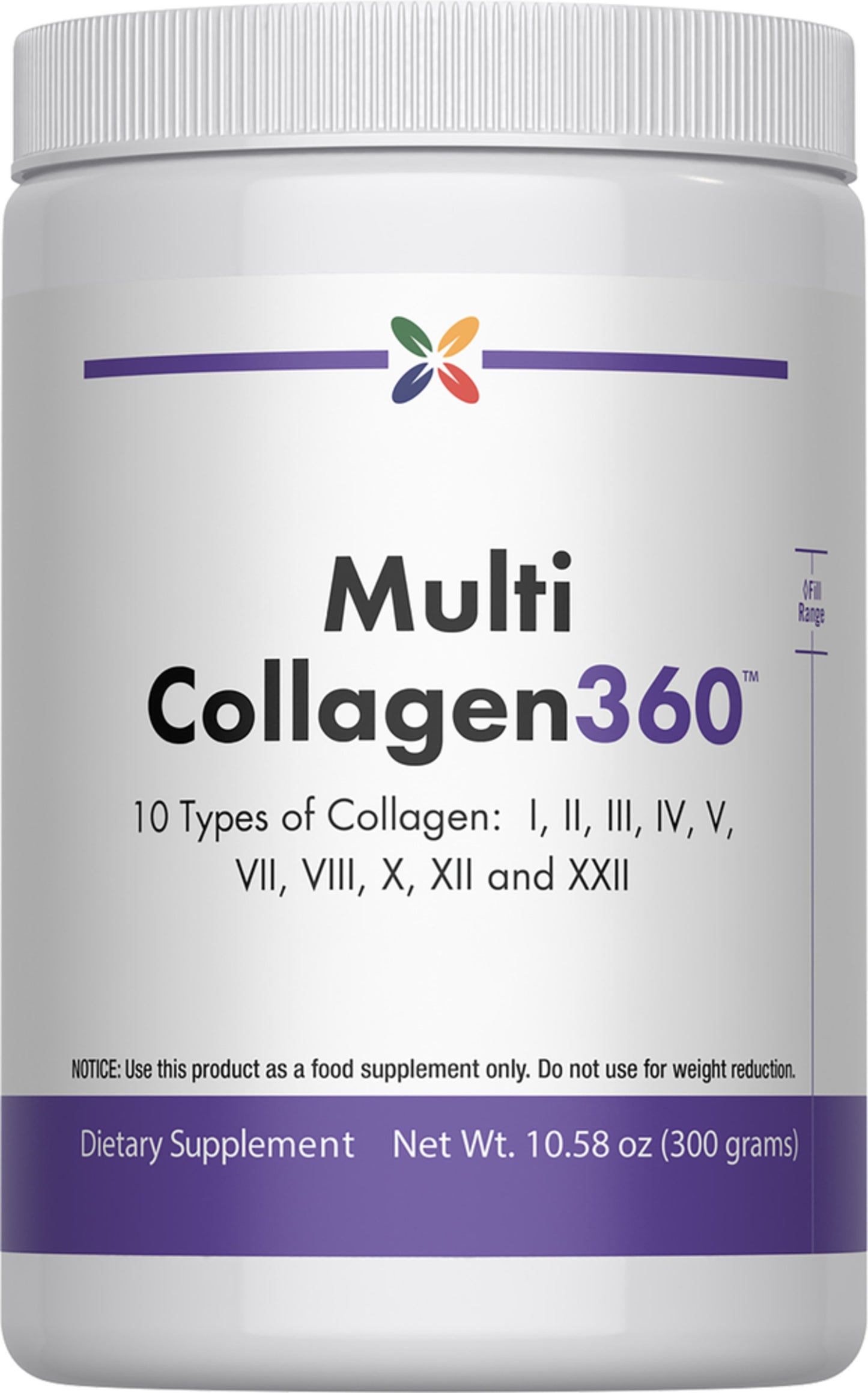 Multi Collagen360™, 10.58 oz (300 g) Powder